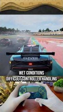 Wet Conditions = Difficult Handling #ps5gameplay #assettocorsa #simracing #controllerplayer