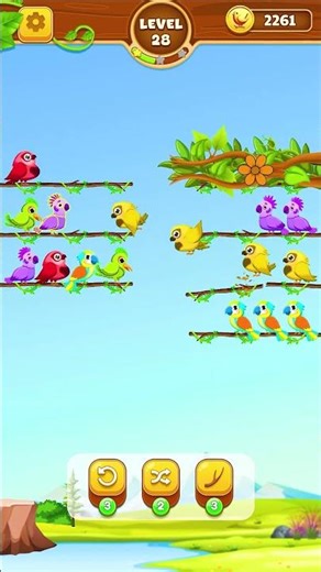 Bird Sort Level 28
