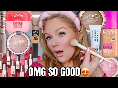 this NEW Affordable makeup is *SO GOOD* 🤩 Trying New VIRAL Makeup 2026 | Best New Makeup at Walmart