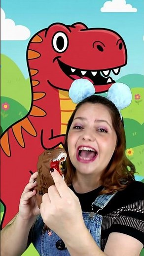 🦖🎶 A Música Divertida do T-Rex – Vamos Cantar Juntos!