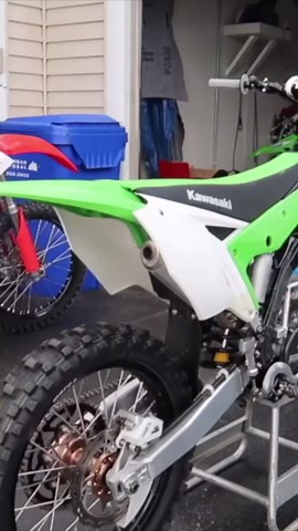 Building KX125 Two Stroke in 1 Minute! Start to Finish