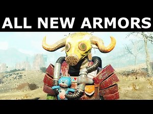 Fallout 4 Nuka World - All New Armors & Outfits Showcase