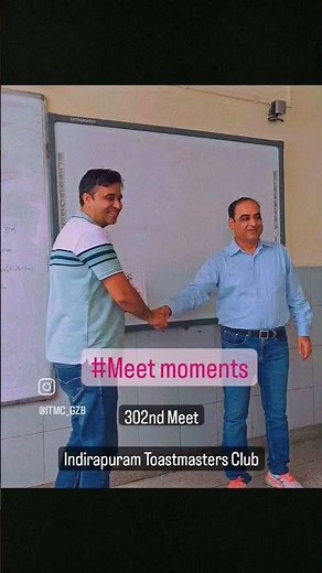 Glimpse of 302nd Meet | Toastmasters Club | Improve Public Speaking and Communication Skills