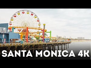 Santa Monica Pier 4K Walk