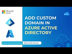 Add Custom Domain in Azure Entra ID (Active Directory)