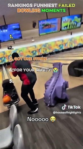 Ranking Best bowling moments #funny #shorts #bowling #fails