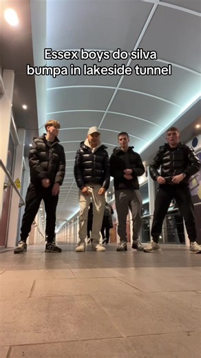 Essex Boys Perform Silva Bumpa in Lakeside Tunnel
