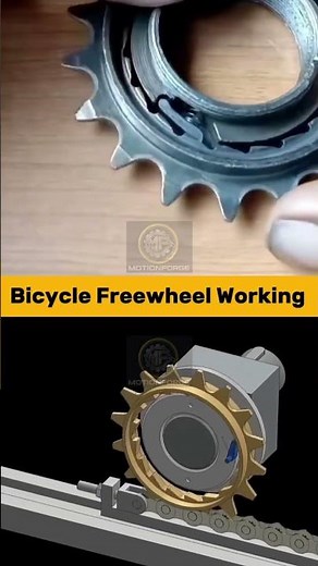 Bicycle Freewheel Mechanical Design#Engineering #Mechanical #HowItWorks #TechEducation #mechanics