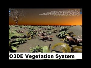 Open 3D Engine (O3DE): Vegetation system