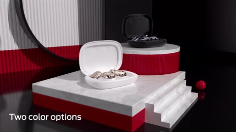 Monster Open Free AC100 Open Ear Bluetooth 5.3 Headphones, Wireless Earbuds with Earhooks, Immersive Stereo Sound by 16mm Large Driver, Clear Calls, 30H Playtime, for Workout, White