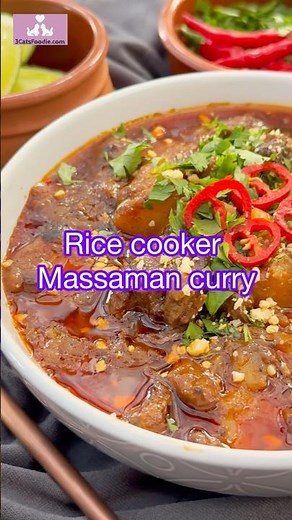 Easy Slow cooker Thai Massaman Curry