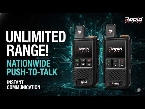 Nationwide LTE Walkie‑Talkie Set – Unlimited Range PoC Radios Worth It?