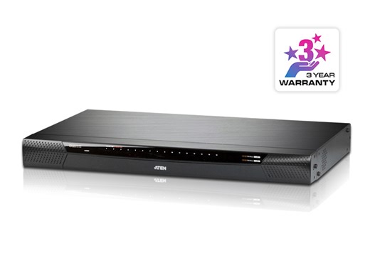 1-Local/1-Remote Access 16-Port Cat 5 KVM over IP Switch (1920 x 1200) - KN1116v, ATEN KVM over IP Switches