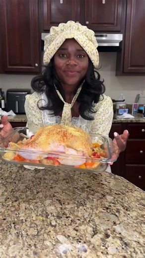 Cook Roast Chicken with me for Sunday Dinner 🍗 #cookwithme #dinner #roastchicken