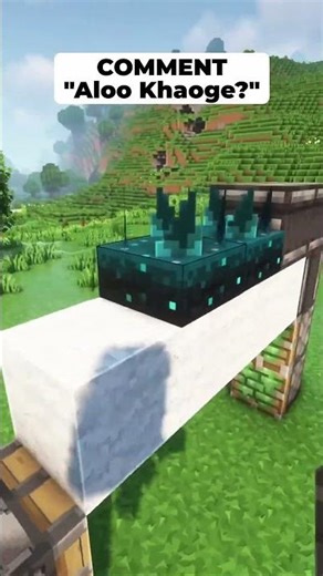Minecraft Sensor Door | jFORnoobGaming | #shorts |
