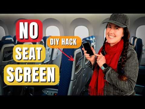 No Seat Screen? Here’s a DIY In-Flight Entertainment Hack