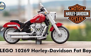 LEGO 2019 创意Expert系列 10269 哈雷肥仔摩托 视频评测 By RacingBrick