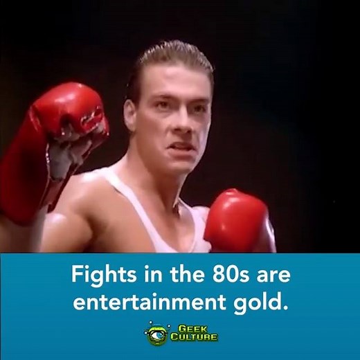 60M views · 499K reactions | No retreat, no surrender, '80s brawl at its best. Watch more videos: geekcu.lt/YouTube | Geek Culture | Facebook