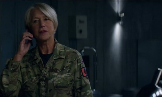 Eye in the Sky: watch the UK trailer for the drone warfare drama starring Helen Mirren and Alan Rickman – video