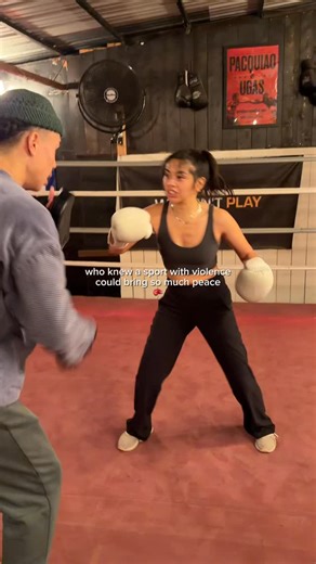 Kim on Instagram: "happiest in the ring 🥹 #girlswhobox #boxing #beginnerboxing #fitnessjourney #healing #progress #happiness #peace #therapy #boxingcombo #keepgoing #boxingclass #mittwork #loveboxing #journeytowellness"