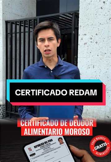 Trámite Certificado REDAM: Fácil y Rápido