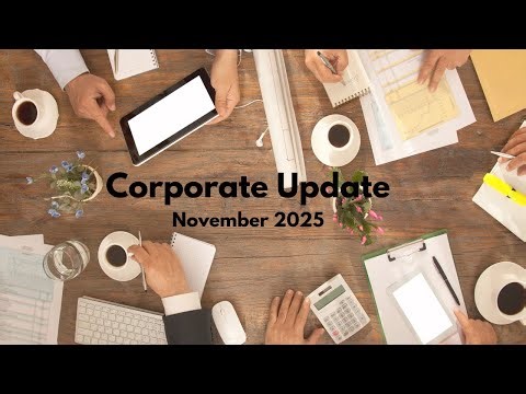 November Corporate Update