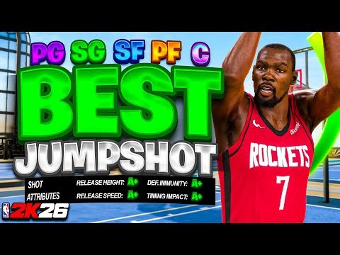 BEST JUMPSHOTS for ALL BUILDS, HEIGHTS, & 3PT RATINGS on NBA2K26! BEST SHOOTING TIPS! (SEASON 4)