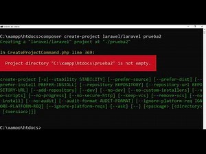 Crea tu primer proyecto en Laravel paso a paso | Tutorial para principiantes