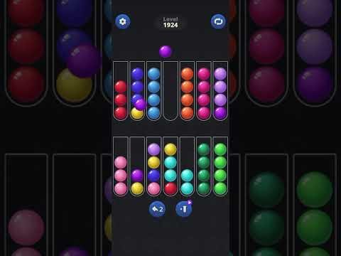 BallSort levels #1924 & #1925 👍🙏