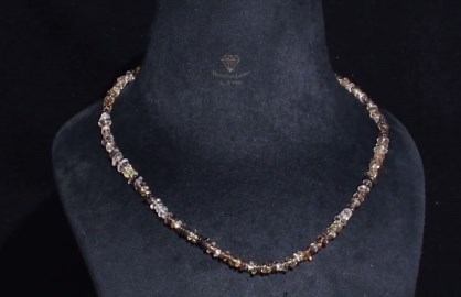 AAA+ Lemon Quartz Beads Necklace, Quartz Slim Nugget Beads Choker, Genuine Lemon Quartz Nugget Gemstone Handmade Jewelry - Etsy