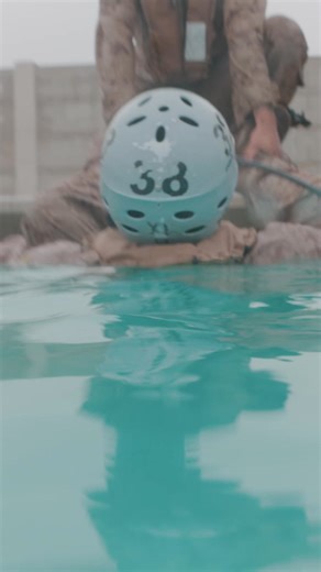 U.S. Marines conduct Submerged Vehicle Egress Training and Underwater Egress Training at Marine Corps Base Camp Pendleton, California, July 28 and 30, 2025. SVET is dedicated for ground vehicle simulation in the event of an Amphibious Assault Vehicle sinking and UET provides Marines and sailors with the skills and confidence to safely evacuate an aircraft submerged in water. (U.S. Marine Corps video🎥 by Lance Cpl. Adrian Estrada) #CampPendletonPoolSeries | Camp Pendleton