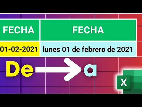 Convierte FECHAS en Excel a formato ESCRITO ¡y olvida el calendario! 📅