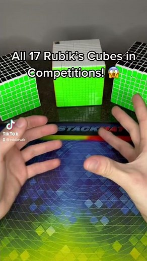 ALL 17 WORLD CUBE ASSOCIATION EVENTS! 😱