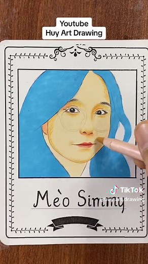 Vẽ Mèo Simmy cô bé nhút nhát (vẽ kể chuyện phần 15)
