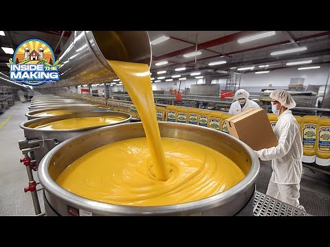 How Heinz Mustard Is Made In A Factory I Mustard Factory Process