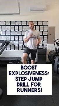 Boost Explosiveness: Step Jump Drill for Runners! #shorts