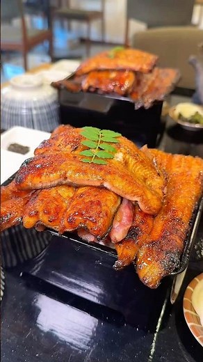 【埼玉・川越】黒毛和牛とうなぎを同じに楽しめる贅沢うな重 #japanesefood #ジョイ飯 #shorts