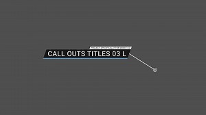 Call-out framed banner title - Free Premiere Pro Template | Mixkit
