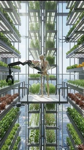 Future India 2075 🇮🇳 | Skeleton’s Life in Futuristic Bharat | Cinematic 3D Short Film