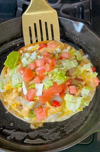 29K views · 416 reactions | yummy taco burger This cooking video shows how to make a smash burger taco that will have you drooling | Brooklyn B | Facebook