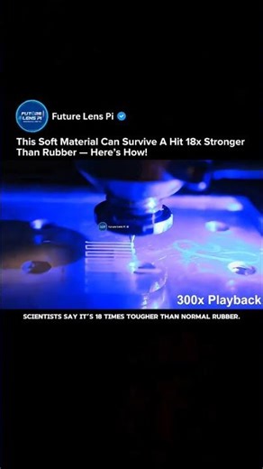 This Programmable Soft Material Can Absorb Energy and Change Shape Like Magic #material #shorts