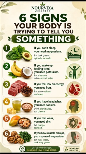 6 Signs Your Body May Be Lacking Key Nutrients 🚨 | Magnesium, Iron, Zinc & More#nutrientdense#shorts
