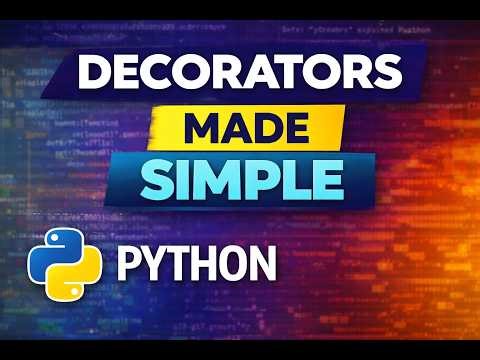 Python Decorators Explained Simply | Step-by-Step for Beginners