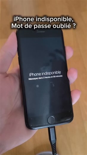 Fixeo Phone on Instagram: "iPhone indisponible... Mot de passe oublié ? Voilà comment le réinitialiser. 🟢 Fixeo Phone, c'est des réparateurs passionnés iPhone et smartphones Android, des pièces de qualité et un service soigné. 📍 Disponible à Courbevoie (92). #tutoriel #iphonetips #astuceiphone"
