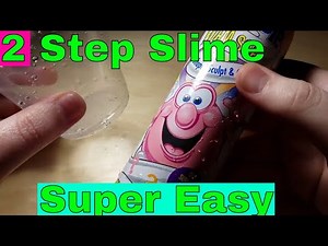 Must See MR Bubble Slime Super Easy 2 Step Slime!!