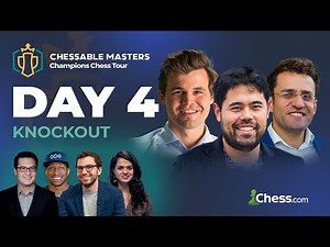 Magnus Carlsen vs. Aronian: Winner Plays Hikaru for Chessable Masters Division I Grand Final Spot!