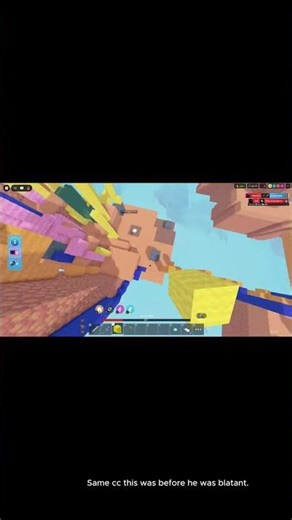 Diffedbyval is now boosting with hacks. JESUS LOVES YOU!!! #newupdateinrobloxbedwars #roblox.