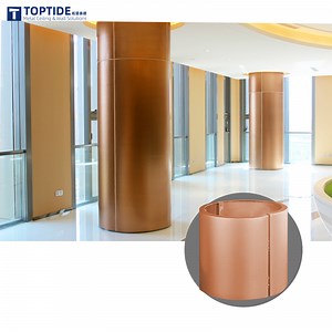 [Hot Item] Customized Metal Column Cladding Panels Are Suitable for Indoor and Outdoor Column Decoration