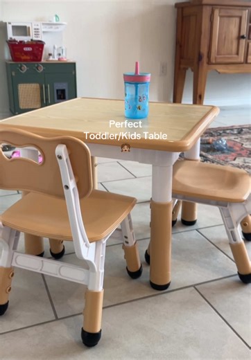 Perfect Toddler Table for Play & Snacks