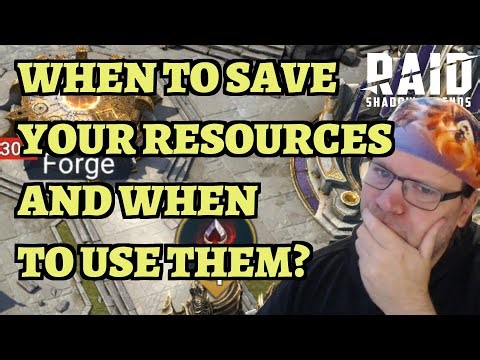 Raid: Shadow Legends Resource Guide - When to Save and When to Spend Each Resource and Currency